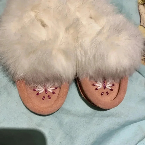 COPY - 🤩 Host pic 🤩  Baby furr mocassins - Picture 5 of 7